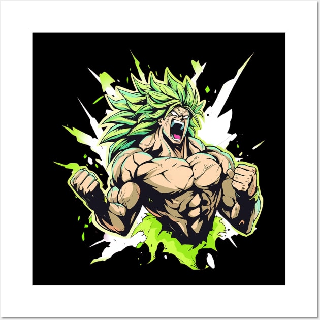 broly Wall Art by piratesnow